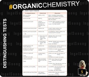 Organic chemistry summary 5