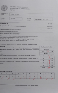 Chua Jia En Victoria Junior College WA2 H2 Physics
