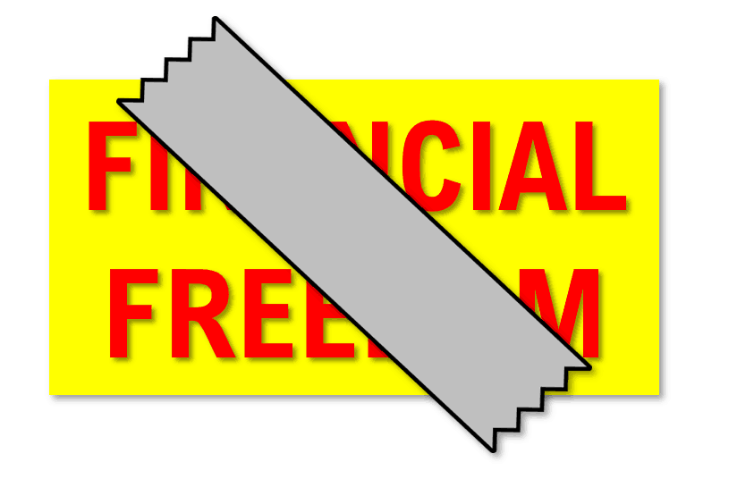 Duct Tape Art Financial Freedom