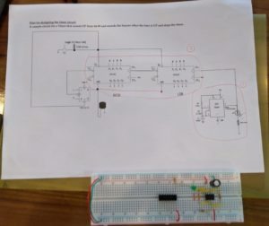 Timer Circuit Breadboard