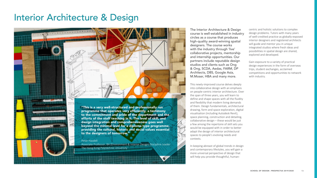 Interior Architecture & Design 1 – Delivers Results