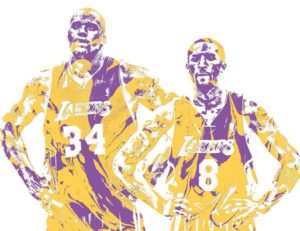 Kobe Bryant and Shaquille O' Neal