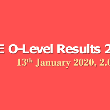 O Level Results 2020