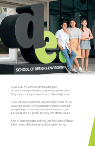 School of Design and Environment 2020-03