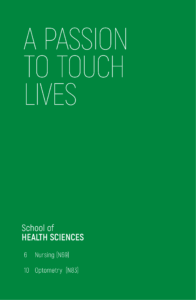 School of Health Sciences 2020-02