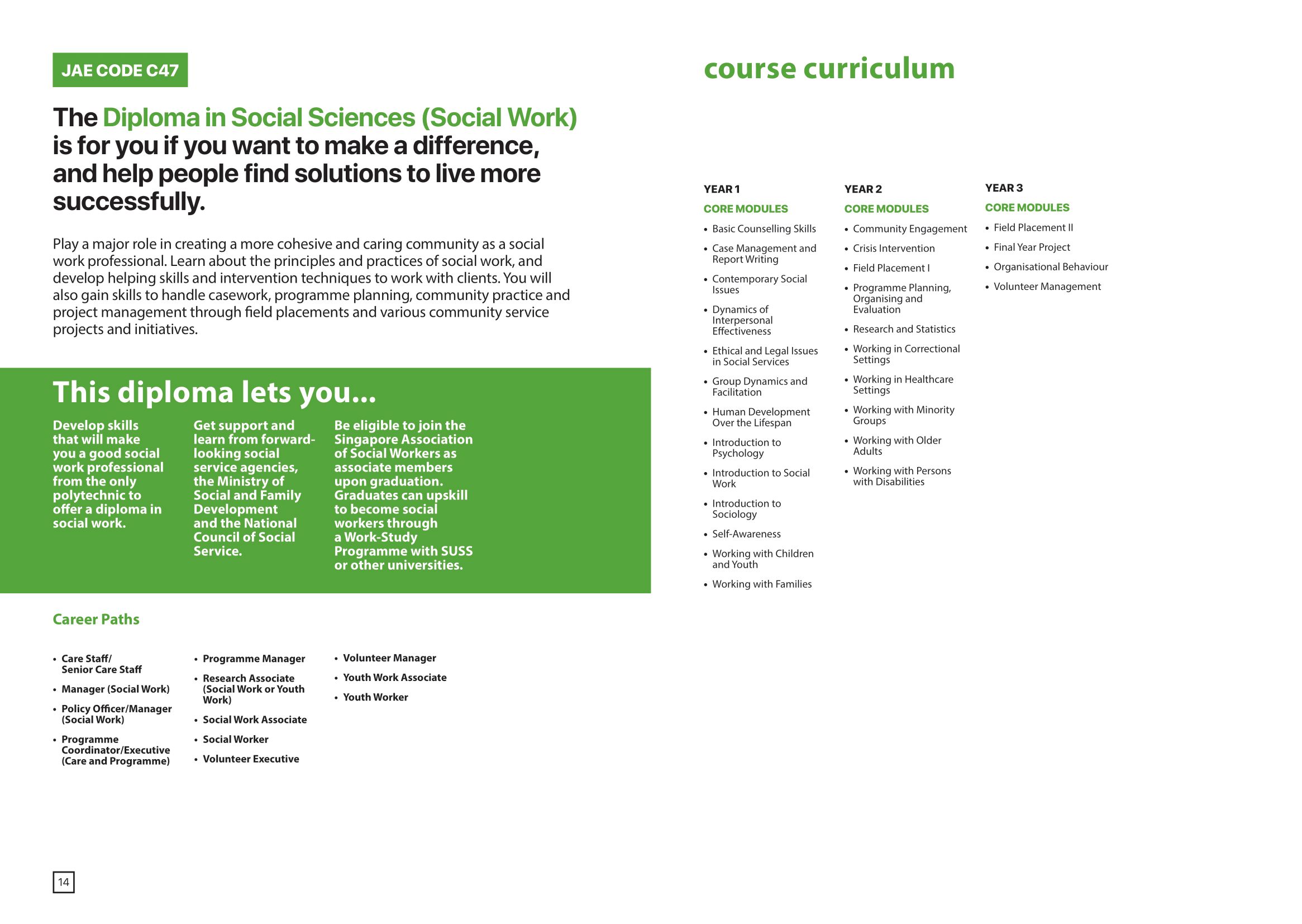 School of Health and Social Sciences 2020-09