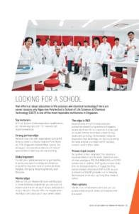 School of Life Sciences and Chemical Technology 2020-05