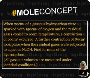 Mole concept combustion 2