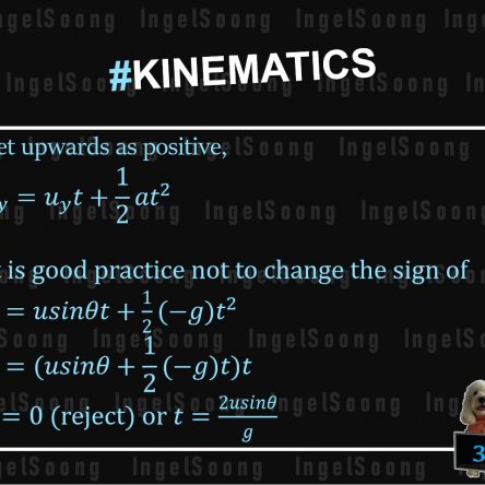 Kinematics projectile motion 3
