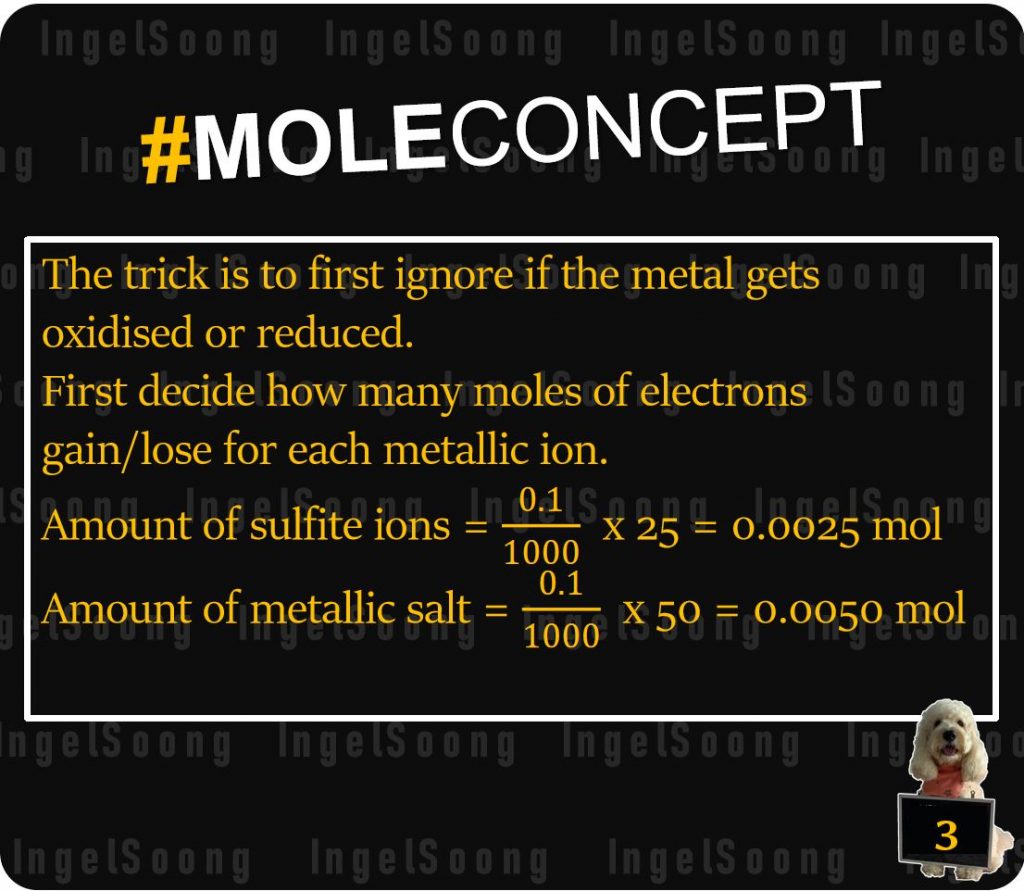 Mole concept redox 3