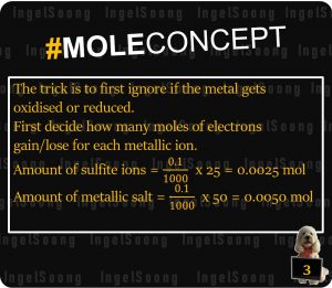Mole concept redox 3
