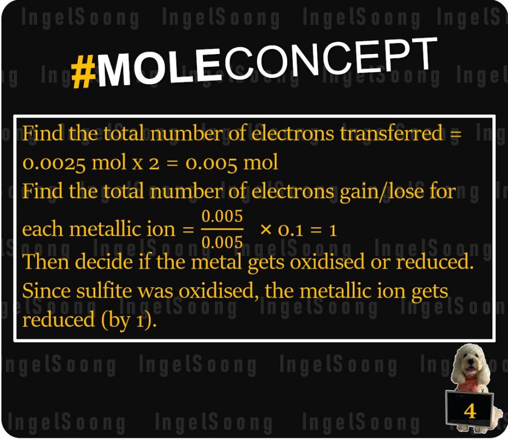 Mole concept redox 4